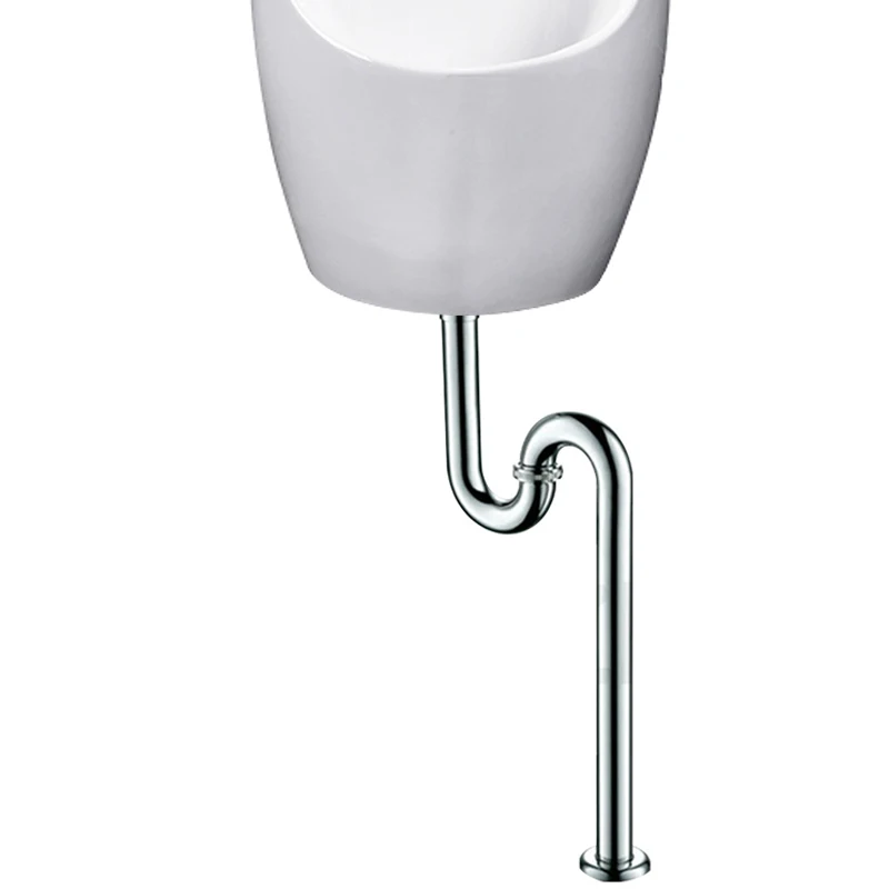 Messing Urinal Flush Deodorant Ablauf Rohr Edelstahl Urinale Kanalisation Outlet Rohr PD818