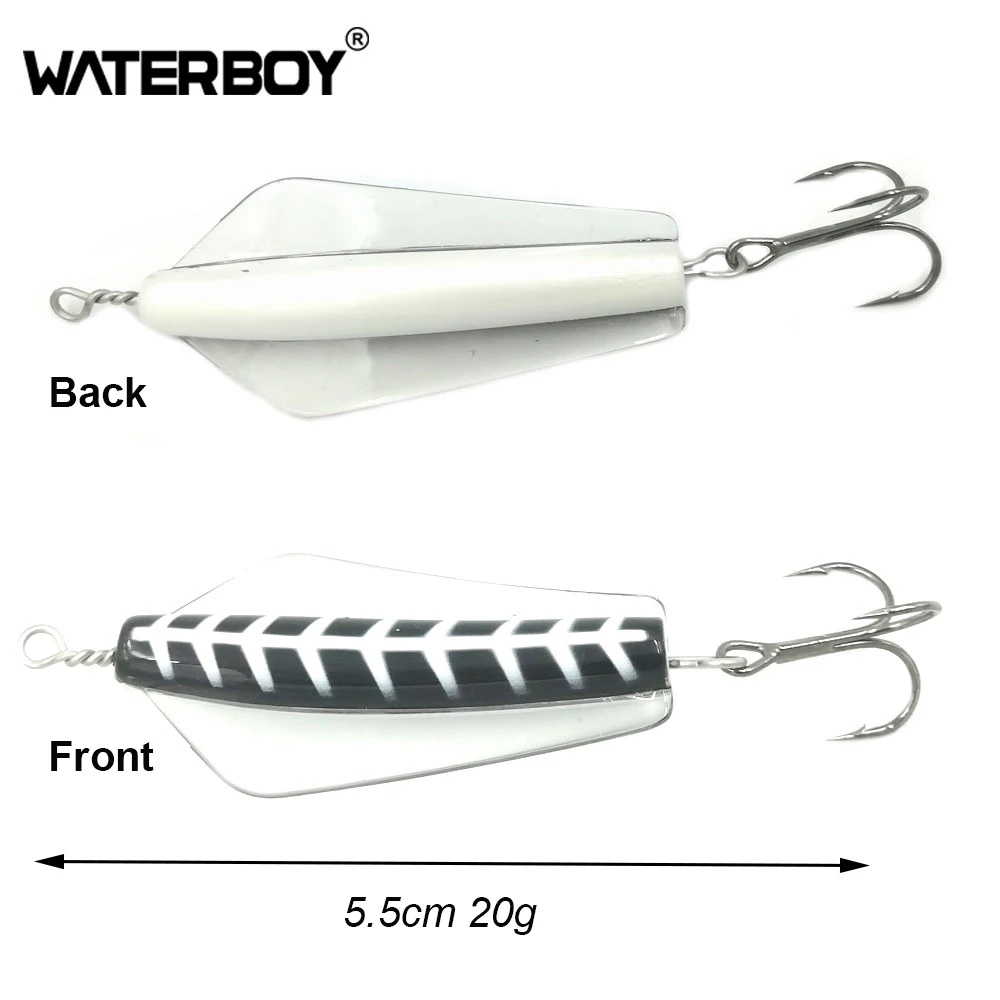 WATERBOY TW 5,5 cm 20g Teufel Angeln Locken VIB Kunststoff Salzwasser Süßwasser Canberra Mörder Tasmanian Salmon Pike Walleye Bass Köder – Detail 15