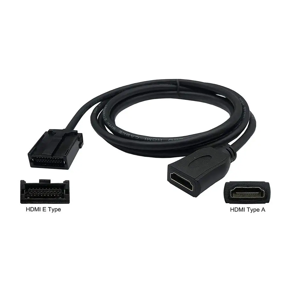 

Кабель-переходник HDMI E/AM, HD-видео, для автомобильного цифрового ТВ, HD-монитора, GPS-видеоплеера