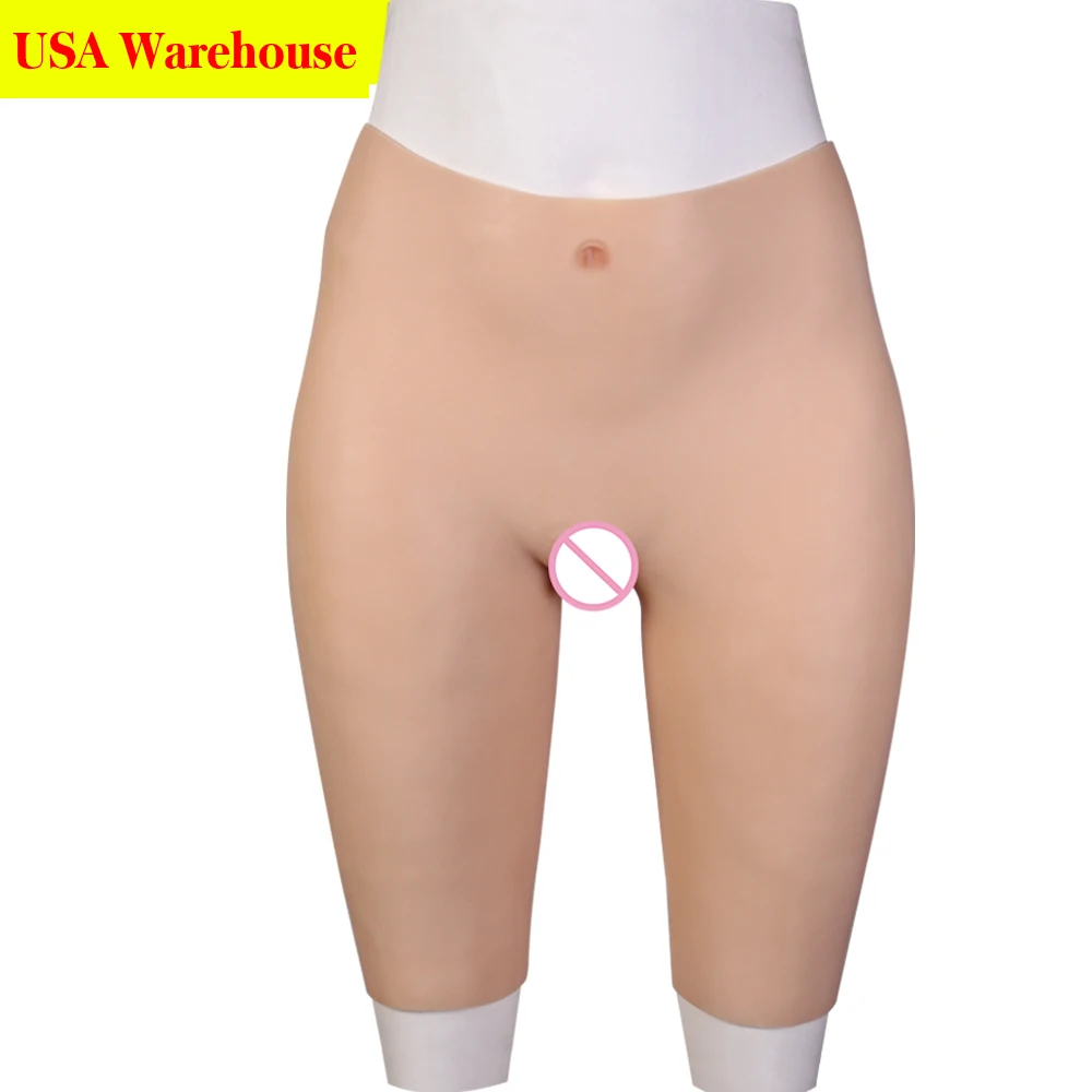 

Dokier Silicone Realistic Vagina Panties Pussy Pants Transgender Sexy Fake Vagina for Crossdresser Enhancer Hip Up Drag Queen