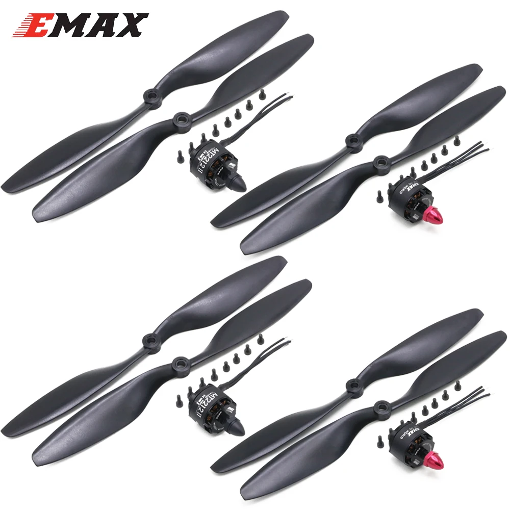 EMAX Cooling MT2212II 900KV 3-4S CW CCW Brushless Motor With 1045 Propeller For RC F450 FPV Drone Quadcopter Multicopter Toy