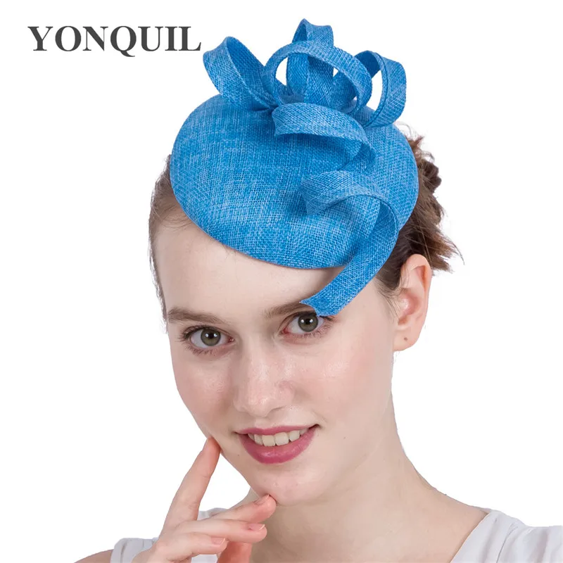 

Elegant Women Fashion Headpiece Wedding Party Chapeau Cap Headbnad Fasciantor Weddings Hair Accessories Woman Fashion Chapeau
