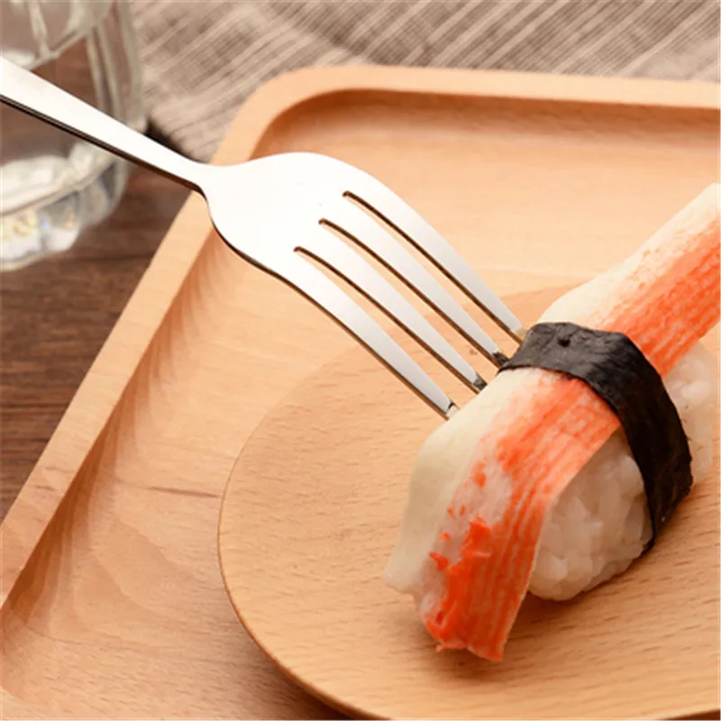 1pc Ceramic Handle Stainless Steel West Tableware Cutlery kitchen knives Fork Spoon Set Dinnerware Steak Knife Fork