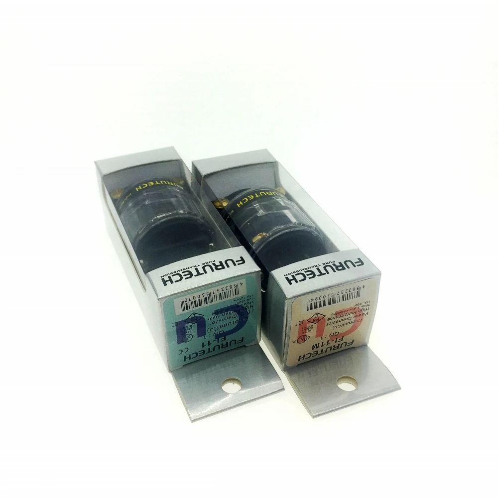 FURUTECH FI-11M (Cu) / FI-11 Cu Audio Power Plug 24K Gold plated IEC Connector plug  15A/125V Hifi MATIHUR hi