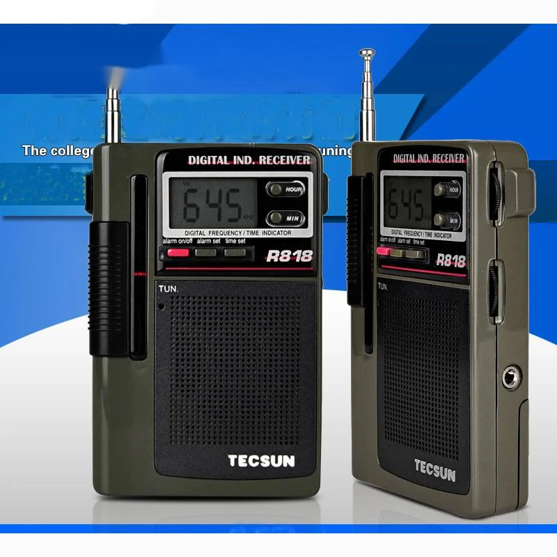 

Digital radio r818, multi frequency FM / MW / sw1-6 clock, digital demodulation receiver, 100%