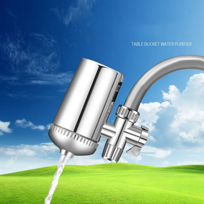 Penyaring Air Keran Pembersih Air Keran untuk Dapur Kamar Mandi Keran Dapat Dicuci Arang Perkolator Filter Keramik Kualitas Tinggi JS19