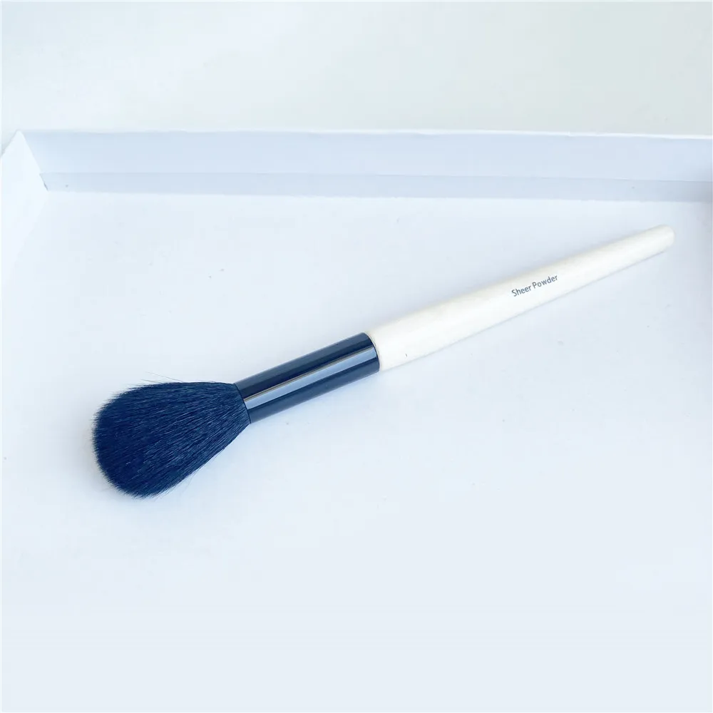 New Sheer Powder brush - Wooden Handle - For Natural Lightweight Coverage Finish Powder Makeup Brush