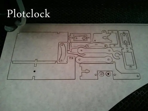 Open Source Plotclock mały zegar bazowy do manipulatora Arduino pisanie rysunek Robot Diy Maker Pragramming STEM części do zabawek