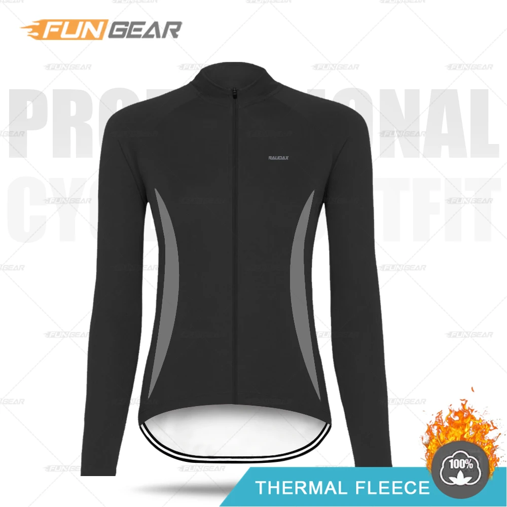 Thermal Cycling Jersey for Women, Long Sleeve Jacket, Thermal Bicycle Sweatshirt, Road Bike Training Sets, Winter and Autumn