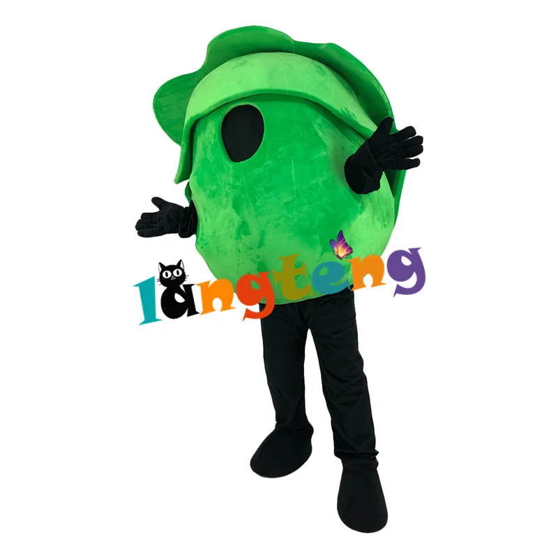 1191 Cabbage Mascot Costume Fancy Dress Hand-made Toy Stuffed For Adults