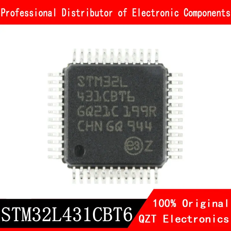 5pcs/lot new original STM32L431CBT6 STM32L431 LQFP48 microcontroller MCU In Stock