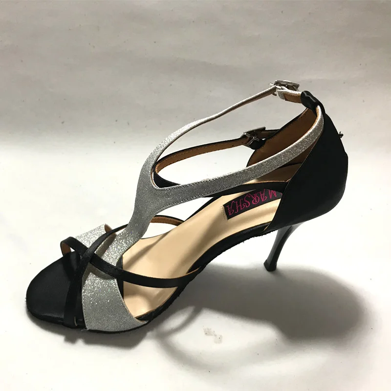 Sexy Latin dance shoes for women ballroom salsa shoes tango shoes & wedding shoes 6252BSG shipping free high heel low heel