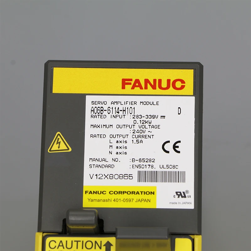 

A06B-6114-H101 Fanuc Drive Tested Ok for CNC System Machine A06B 6114 H101