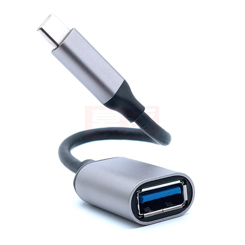 Кабель-адаптер OTG Type-C USB 3.1 Тип C «папа» к USB 3.0 A «мама» OTG Кабель-адаптер для передачи данных