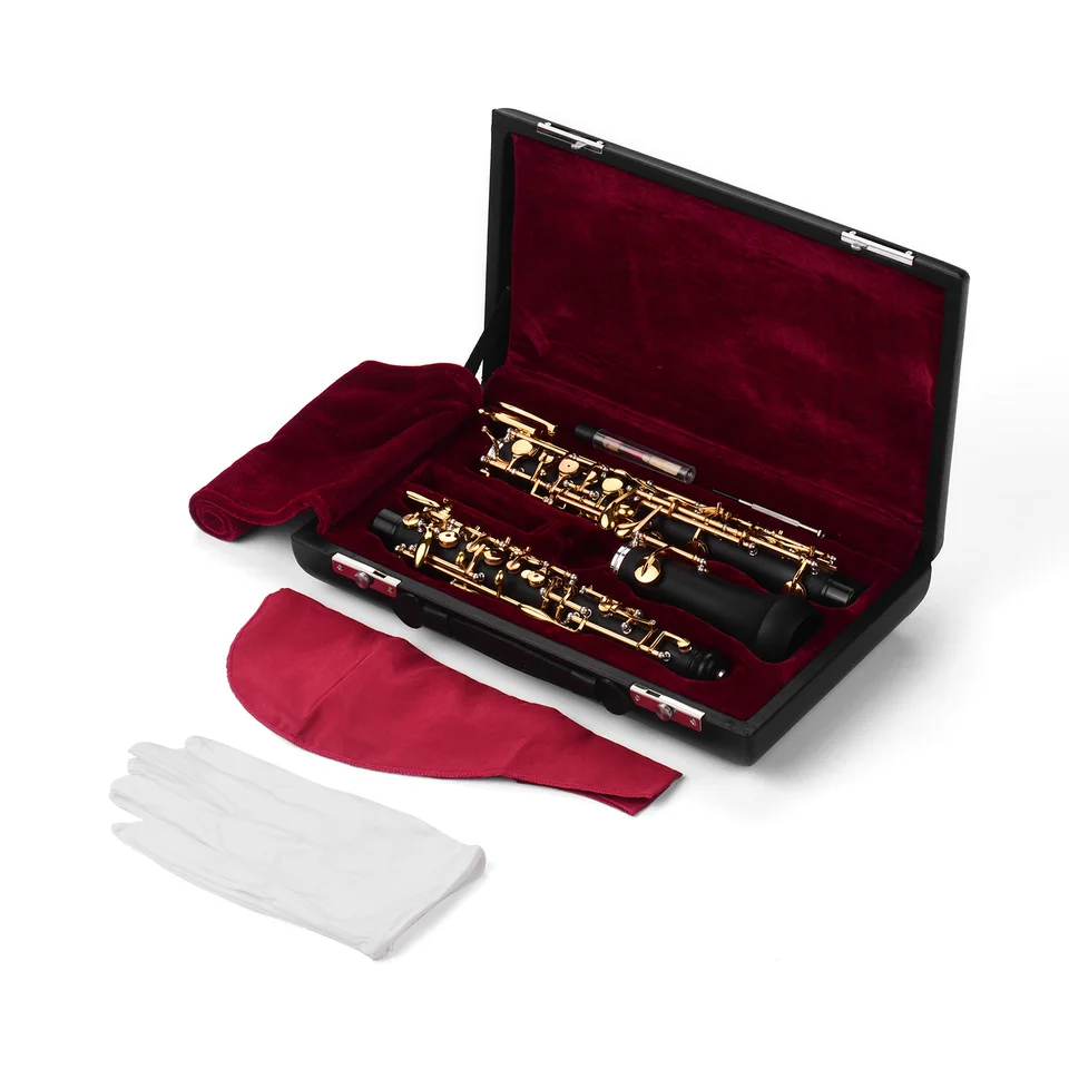 Muslady Professional C Key Oboe Semi-automatic Style Woodwind