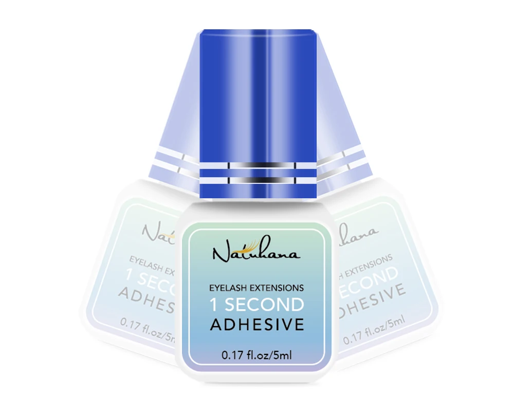 NATUHANA 3 teil/los Wimpern Kleber Wasserdicht Wimpern Extensions Kleber Schnell Trocknend Langlebig Augen Kleber Make-Up-Tools – Detail 10
