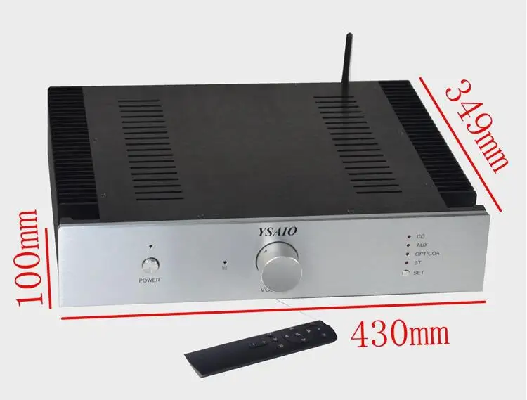 

STK350 hifi amplifier high power with Bluetooth Optical fiber coaxial With remote control