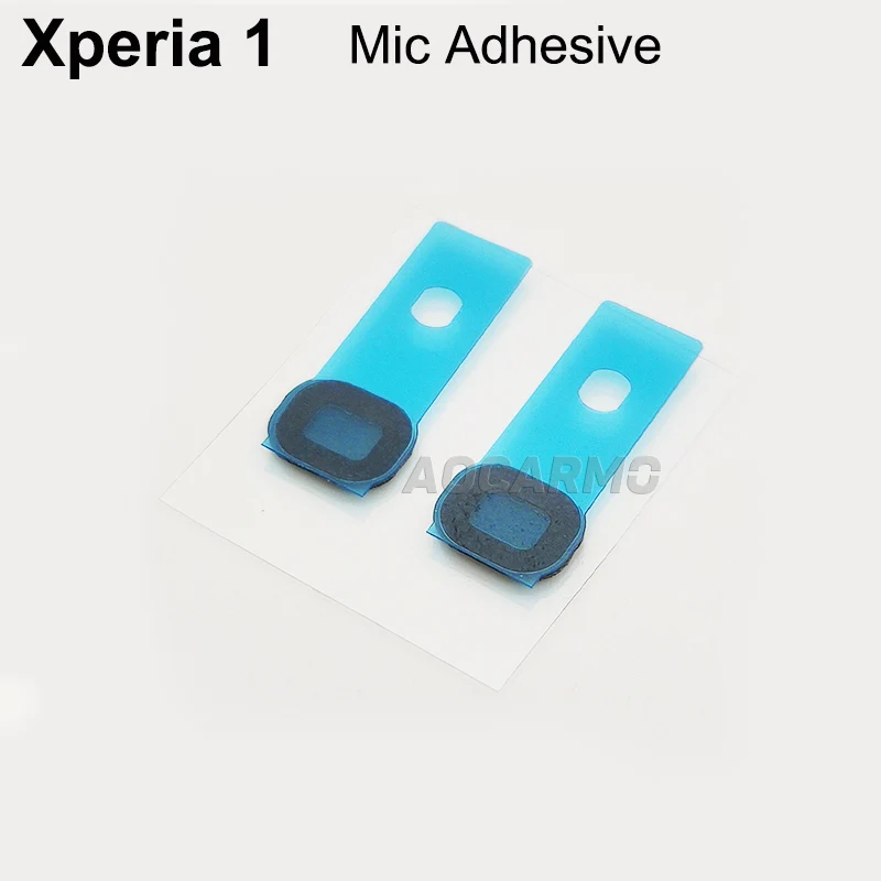 Aocarmo For SONY Xperia 1 / XZ4  J9110 X1 Full Set Front LCD Adhesive Rear Back Cover Sticker Battery Mic Earpiece Tape Glue