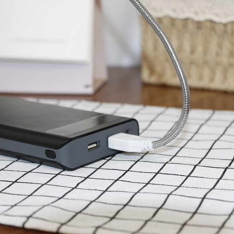 PheiLa LED USB Eye-Protection Small Table Lamp LED Lamp Computer Notebook Lamp Apply to Night Power Cut Emergency Lighting