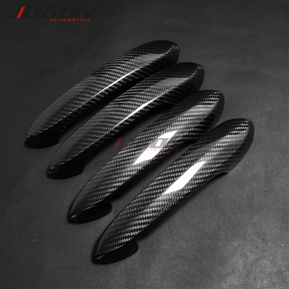 

Carbon Fiber Door Handle Cover Trim For BMW Mini Cooper ONE Clubman Countryman F54 F56 F60 Exterior Door Handle Cover Decoration