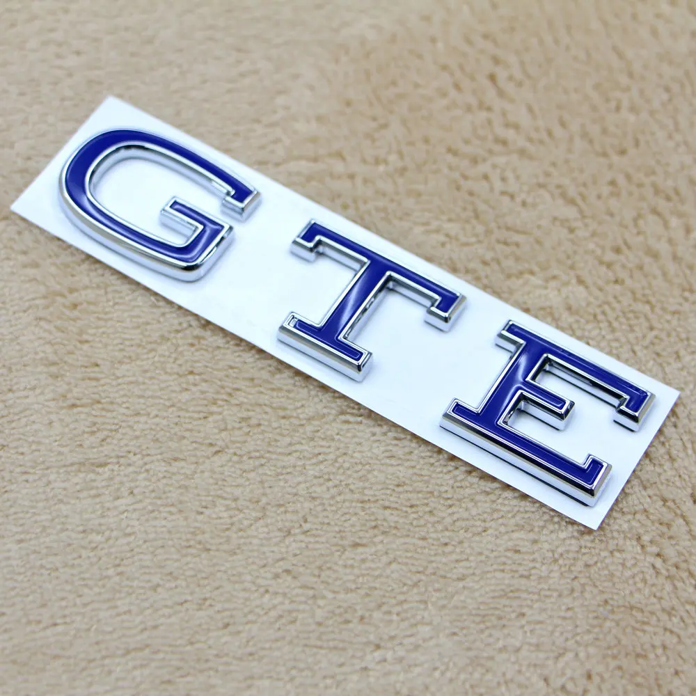 Apply to Golf 8 MK8 GTE logo Tail mark Trunk GTE logo Displacement standard