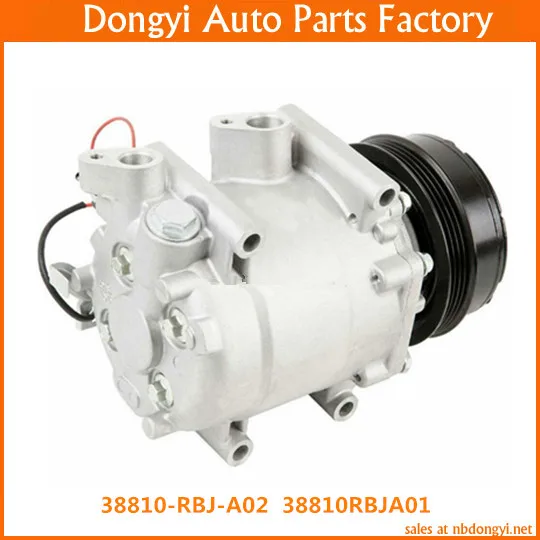 

TRSE07 4 POLY CLUTCH 12v High quality A/C Compressor For 38810-RBJ-A02 38810-RBJ-A01