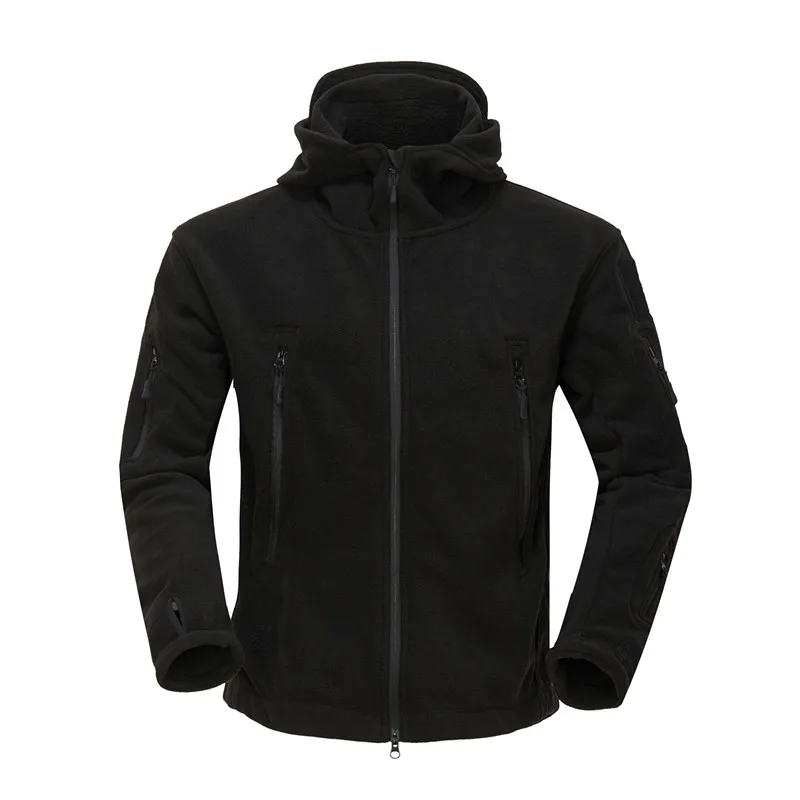 Hunting Hiking US Military Winter Thermal Fleece Tactical Jacket Outdoors Sports Hooded Coat Militar  Outdoor Army Jackets S-2XL
