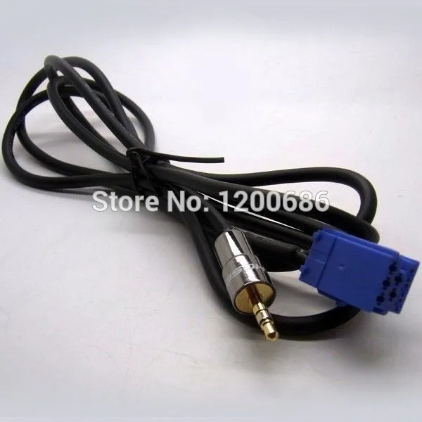 Aux Adapter Cable for VW Passat b5 AUDI CD PLAYER 3.5MM Golden JACK 8pin to Aux Line input cable