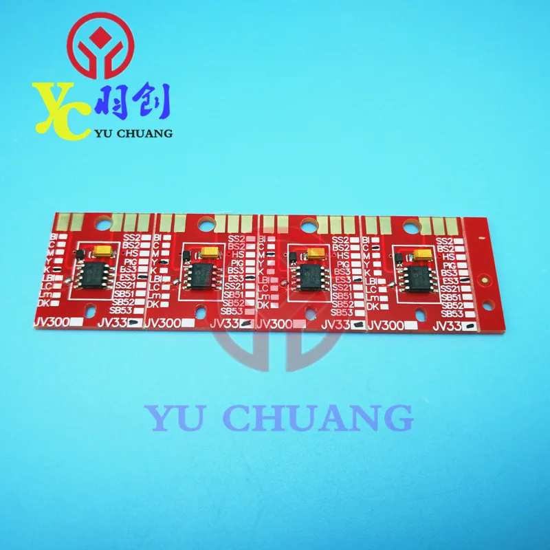 

Чип картриджа с чернилами JV33 ES3, постоянный для принтеров серии Mimaki JV2/JV3/JV4/JV5, горячая распродажа (MYCK)