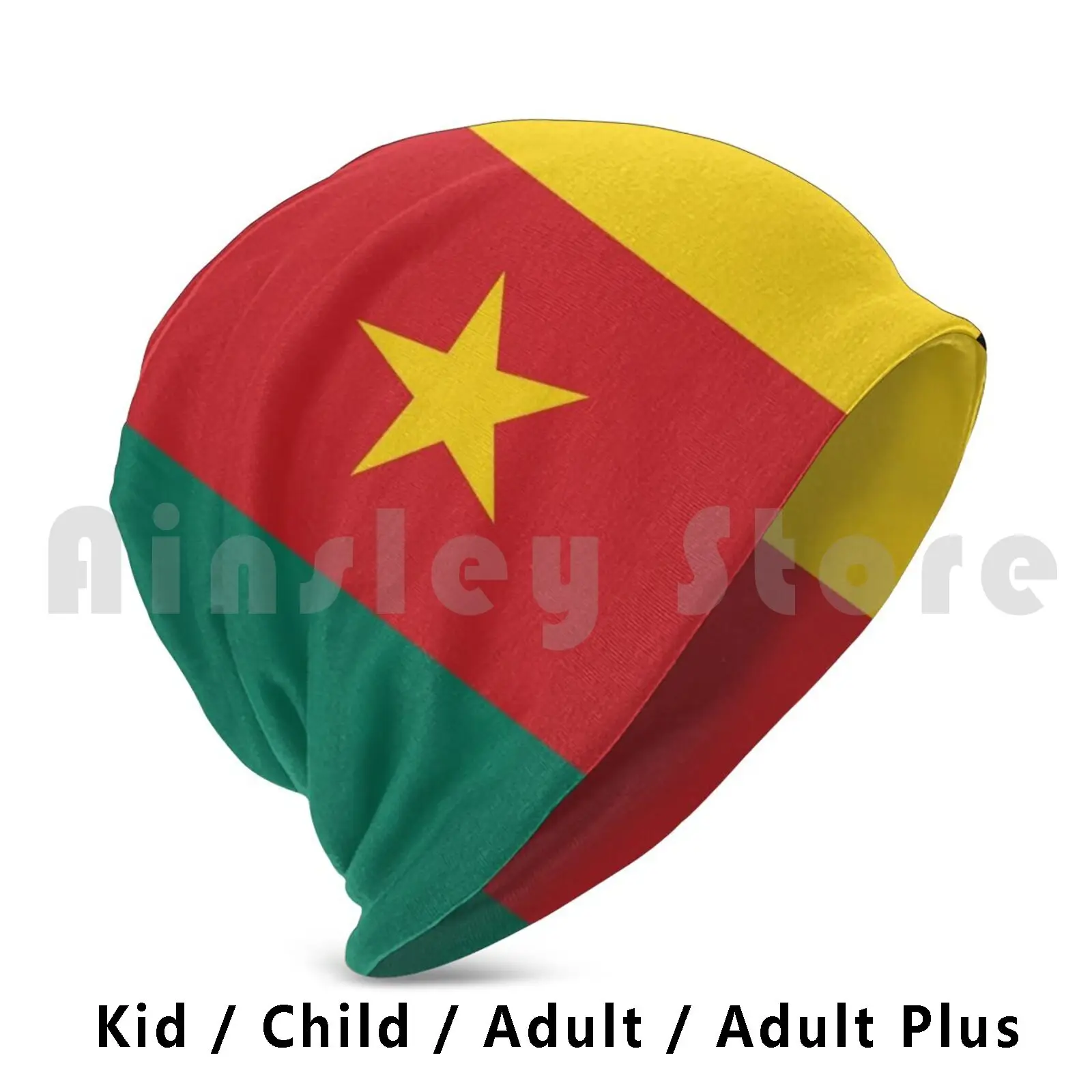 Cameroon Beanies Pullover Cap Comfortable Flag Flags Africa African Flags Cameroon Republic Of Cameroon Love Douala