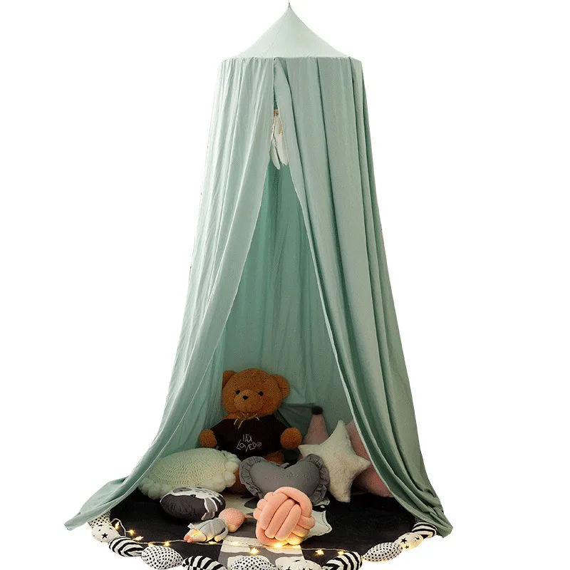 

Children Mosquito Net Baby Crib Curtain Hanging Tent Living Room Bedroom Corner Bed Decor Girl Princess Mosquito Net Home Decor