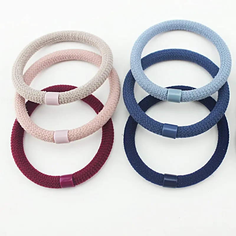 10Pcs/Set Basic Elastic Hair Bands Women Girls Headband Scrunchie Hair Rope Rubber Band Fashion Hair Accessories Ponytail Holder