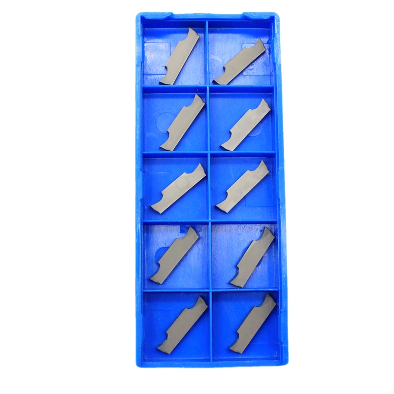 10pcs MGGN250 G H01 High Quality Turning tools Carbide Insert Grooving processing for Aluminum Alloy CNC lather Cutting