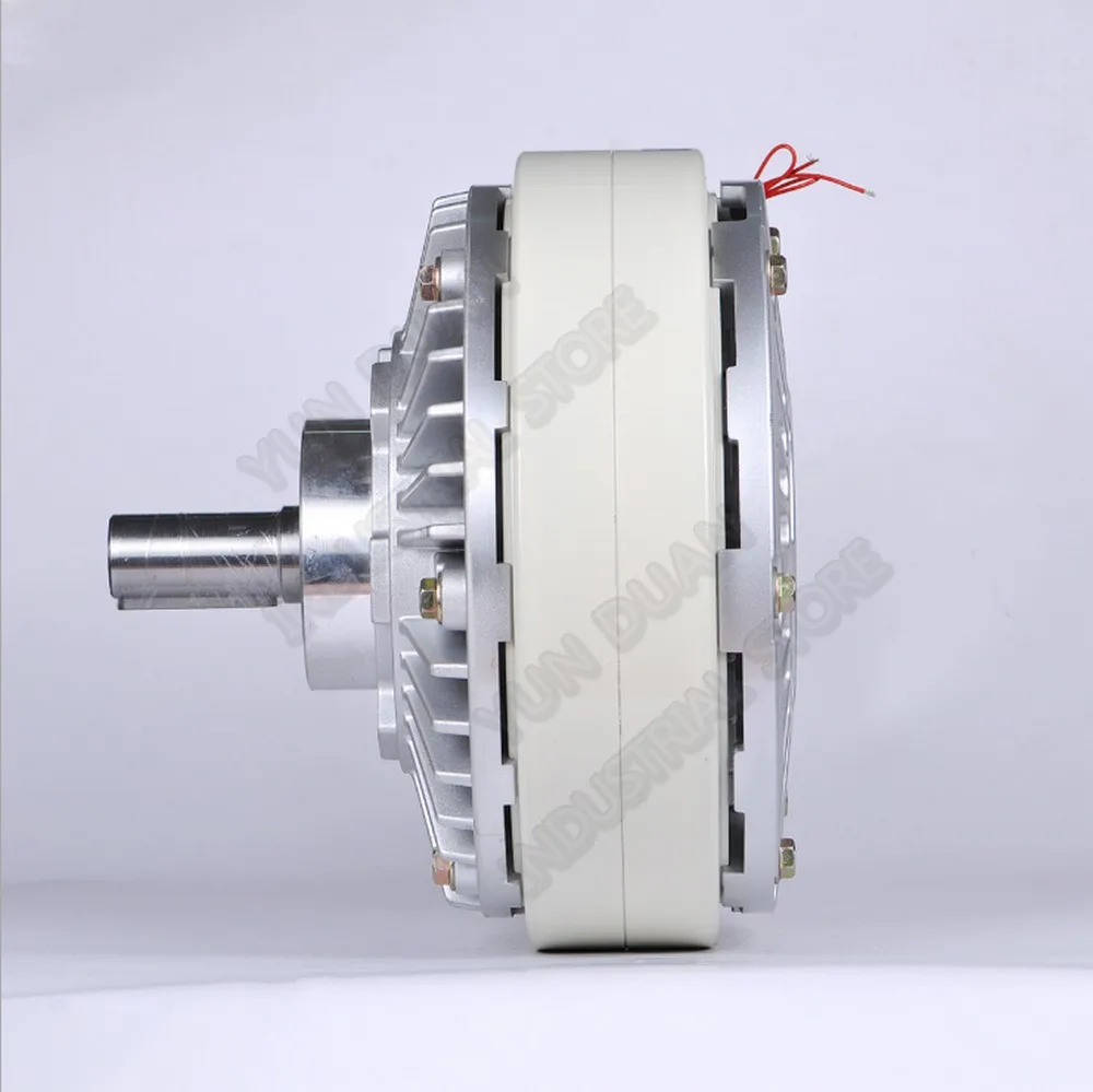 Magnetic Powder Brake Single shaft 6Nm 0.6kg DC 24V 12MM 1400RPM unwinding For Tension control Bag printing dyeing machine