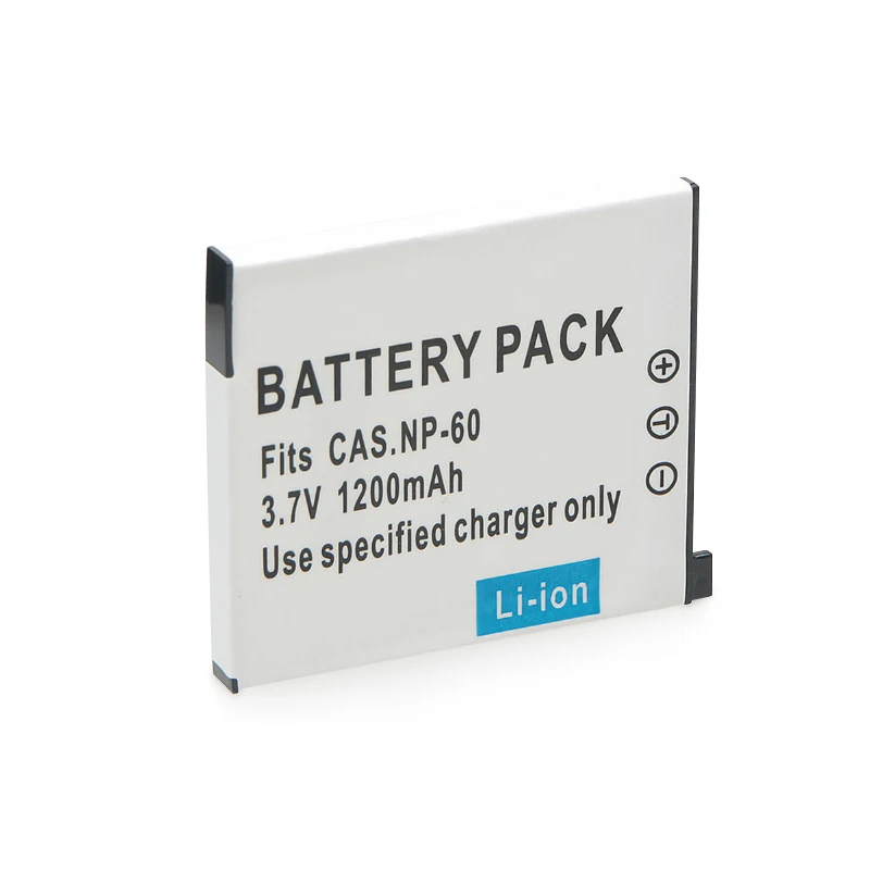 1200mAh CNP-60 CNP 60 CNP60 NP60 action Camera Battery For CASIO EX-Z80 S10 Z9 FS10 S12 Z20 Z29 Z85 bateria 3.7V Battery