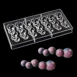 3D PC Chocolate Mold And Stainless Steel Scraper Food Grade Polycarbonate Candy Chocolate Mould Tray Pastry Tool