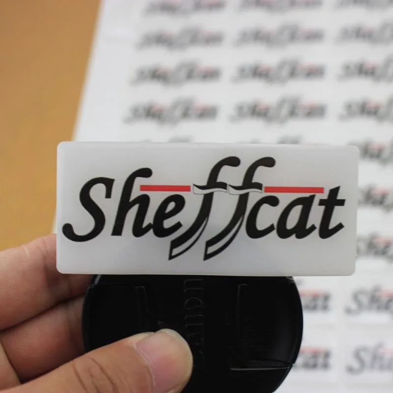 Custom Epoxy Sticker Clear Epoxyhars Sticker Goede Sticky Epoxy Sticker Groothandel