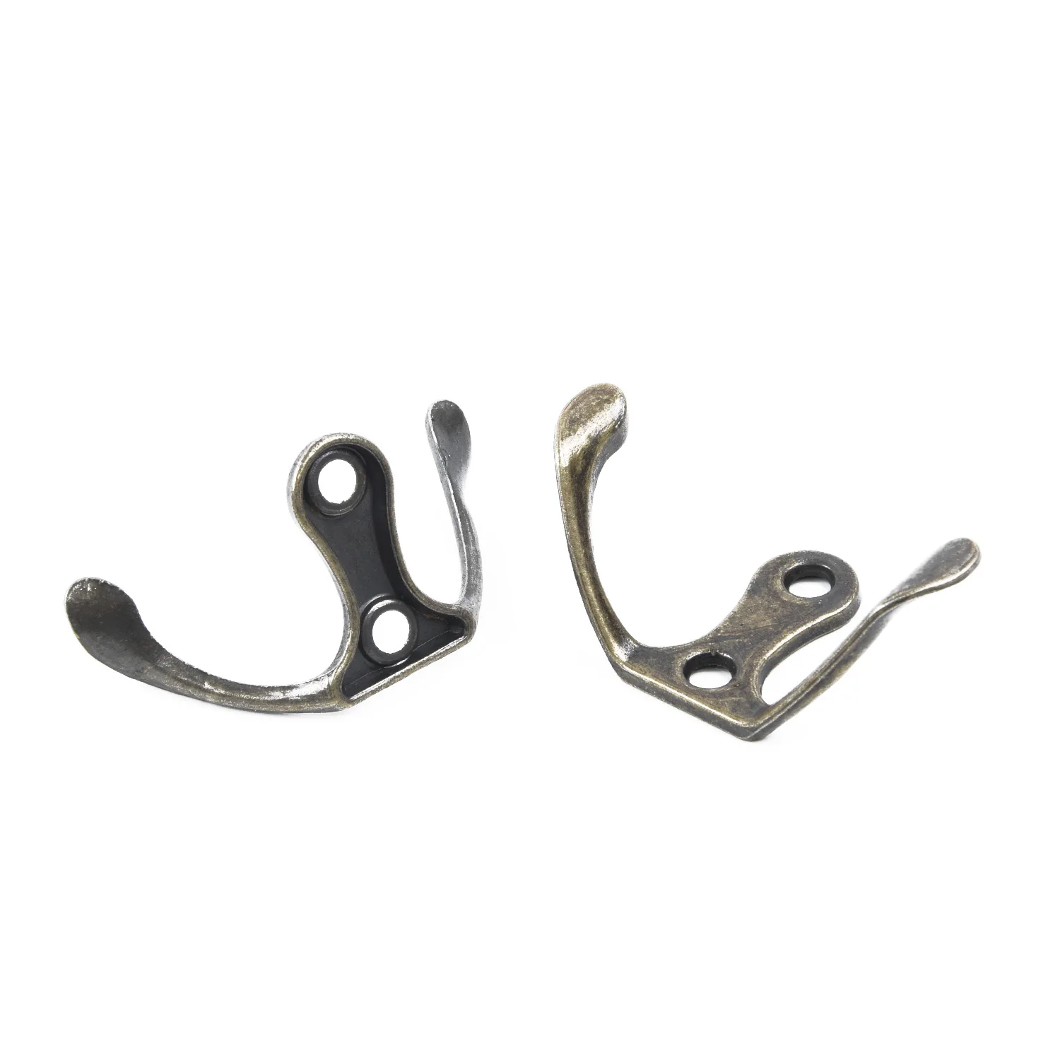 10Pcs Vintage Hanger Hook Wall Door Zinc Alloy Key Clothes Coat Hat Bag Towel Hooks Rack For Home Bedroom Bathroom Hanging Acces