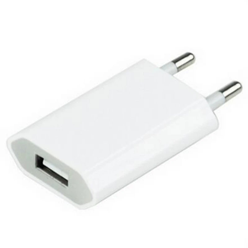 2PCS 5V 1A EU Plug Mobile Phone Adapter For Apple iphone X XR XS Max 8 7 6 5 Samsung S6 S7 edge 5W Travel Charger Huawei Xiaomi
