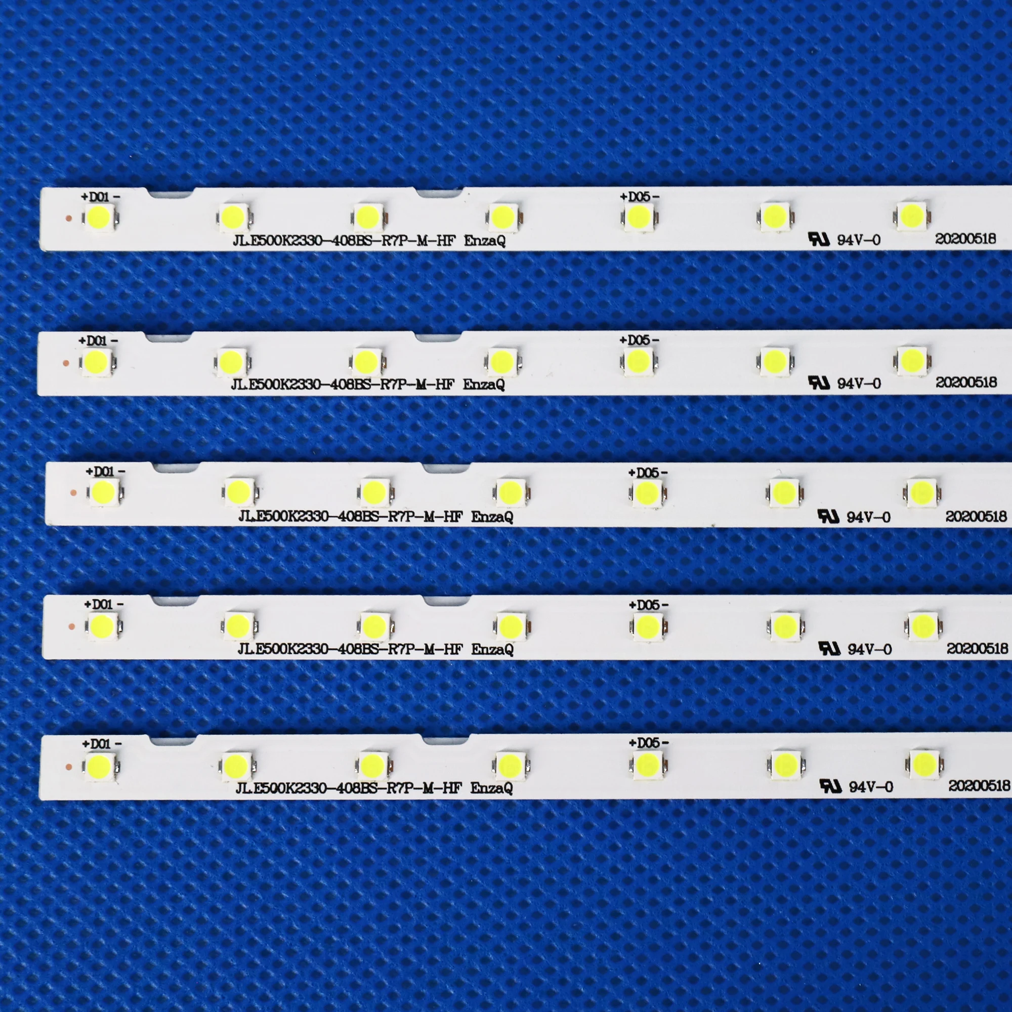 120 PCS/Lot LED Backlight Strip for Samsung UE50NU7100 UE50NU7020 50NU7400 BN96-45952A 45962A UN50NU7100 LM41-00564a 4603