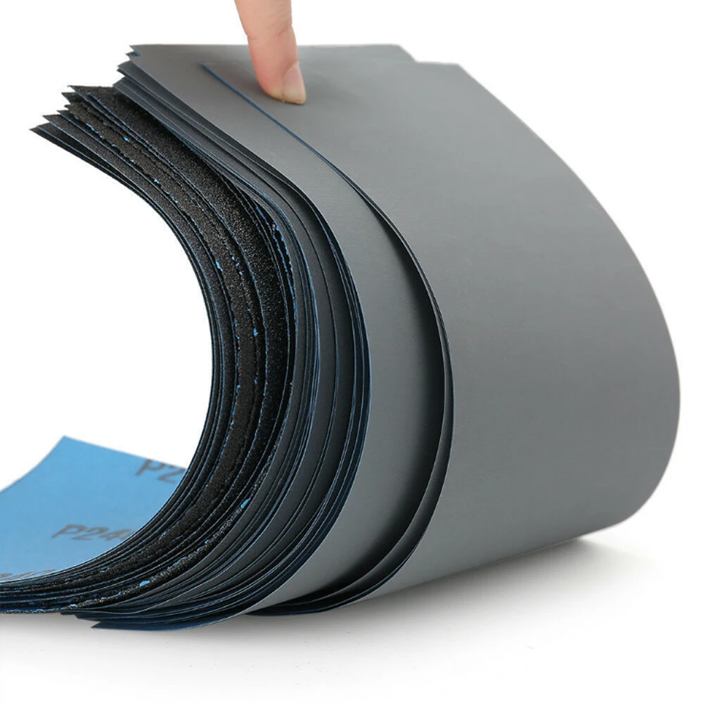 36/42Pcs Wet Dry Sandpaper 120-3000 Grit Assortment Abrasive Paper Sheets For Automotive Sanding Wood Furniture Finishing 23*9cm