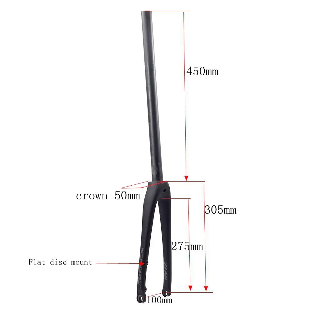 SILVEROCK Intergrated Carbon Fork 20in Plus 406 22\