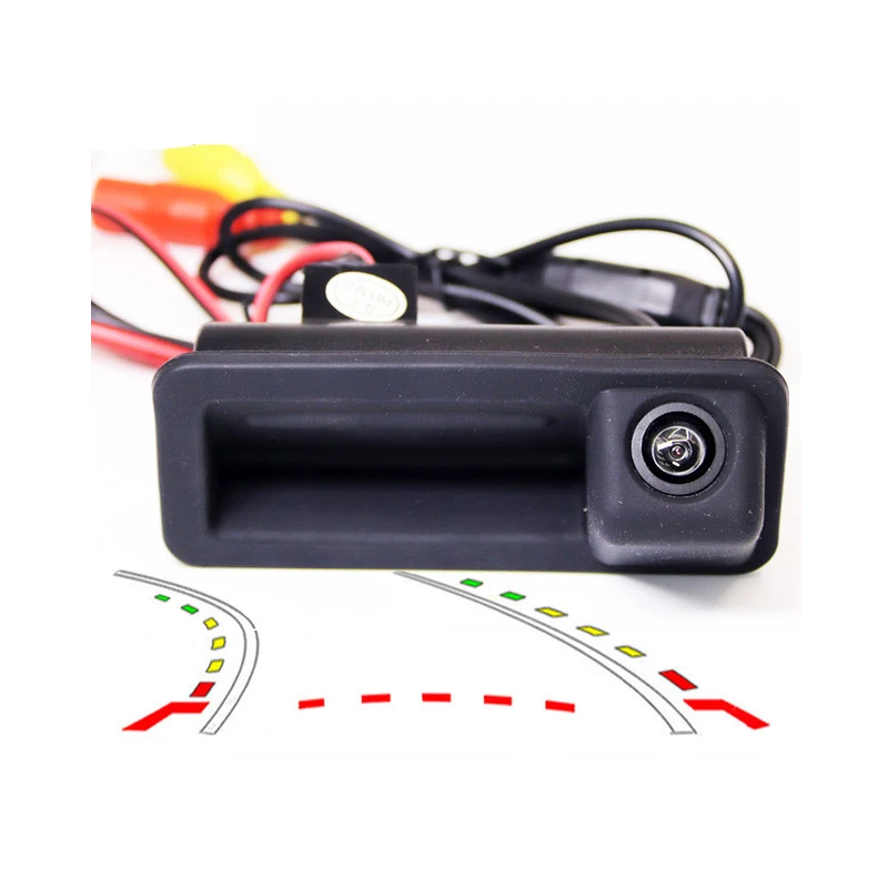 

CCD HD Dynamic Track Reverse Backup Camera for Ford Mondeo Focus Range Rover Freelander 2 Trunk Handle Car Vehicle Camera 94*40