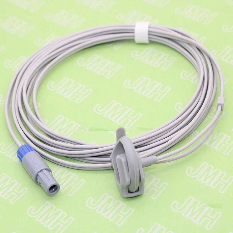 For double groove Edan Pulse Oximeter monitor the Adult/Pediatric/Neonate spo2 sensor,6pin redel finger probe cable.