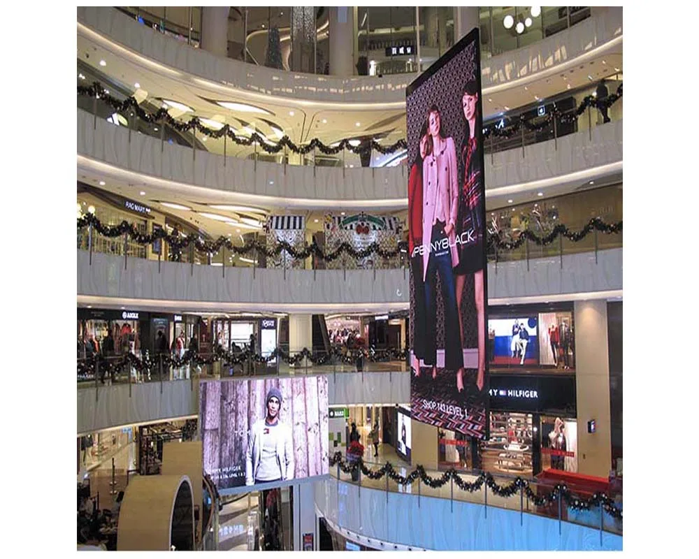 

Mall Screen Indoor Double Side LED Video Display Advertising For Shopping Mall