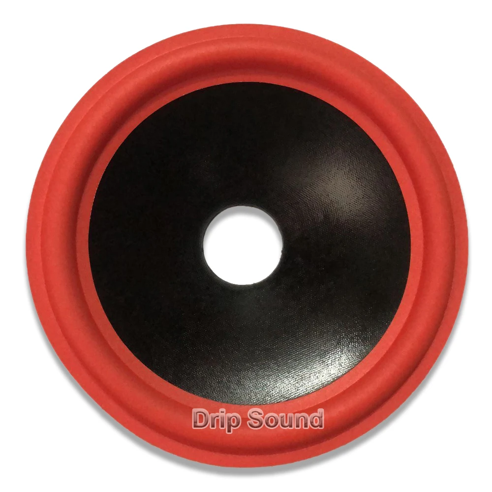 10 "นิ้วขอบโฟม Drup กรวยกระดาษอ่างล้างหน้าไดอะแฟรมแบบสั่นวูฟเฟอร์อะไหล่ซ่อม OD245mm/9.65" ID49.5mm/1.95"