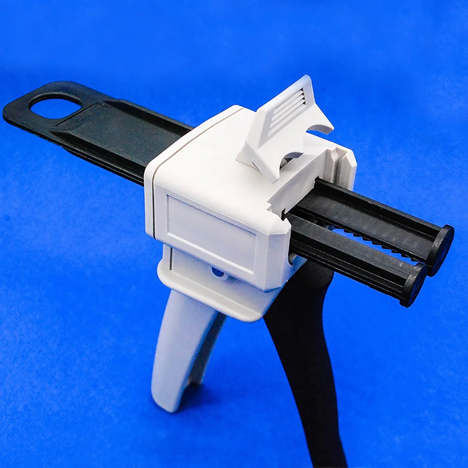 50ml Two Component AB Epoxy Sealant Glue Gun Applicator Adhensive Squeeze Mixed  Manual Caulking Dispenser 1:1 2:1
