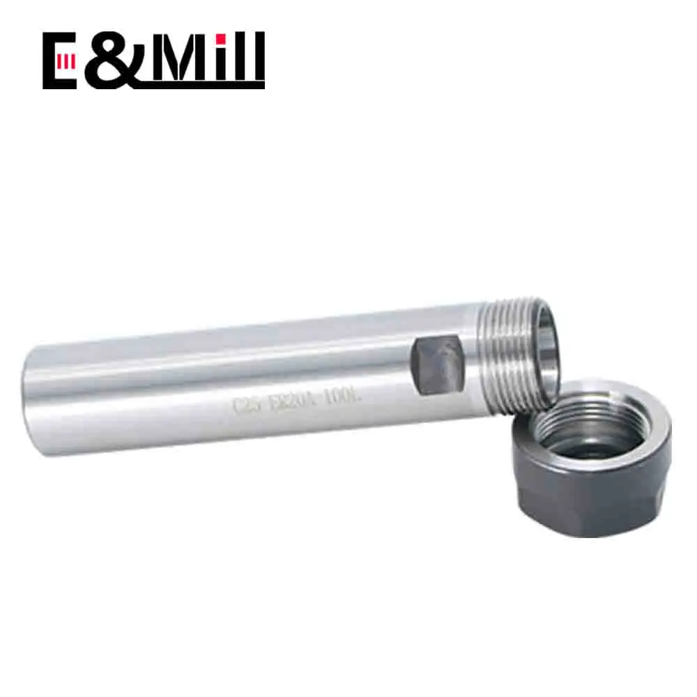 C6 C8 C10 C12 C16 C20 ER8 ER11 ER16 ER20 ER25 Chuck Deep Processing Straight Shank Extension Rod Collet Chuck for CNC Milling