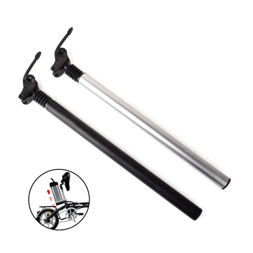 Folding Bike Electric Bicycle E-Bike Shock Absorber Seatpost 31.8mm 33.9mm 34mm Alloy Flipped Spring Shock Seat Post