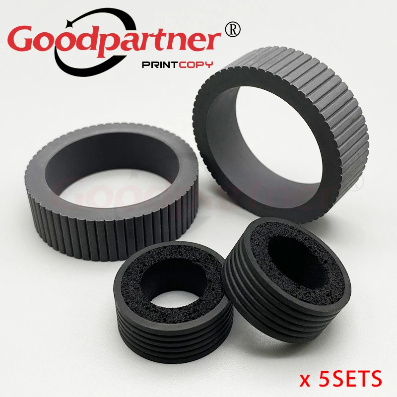 5X B12B819031 Roller Assembly Kit Tire for EPSON ES-400 ES-500 ES-865 DS-530 DS-570 DS-575 DS-770 DS-780 DS-870 DS-970 FF-680W